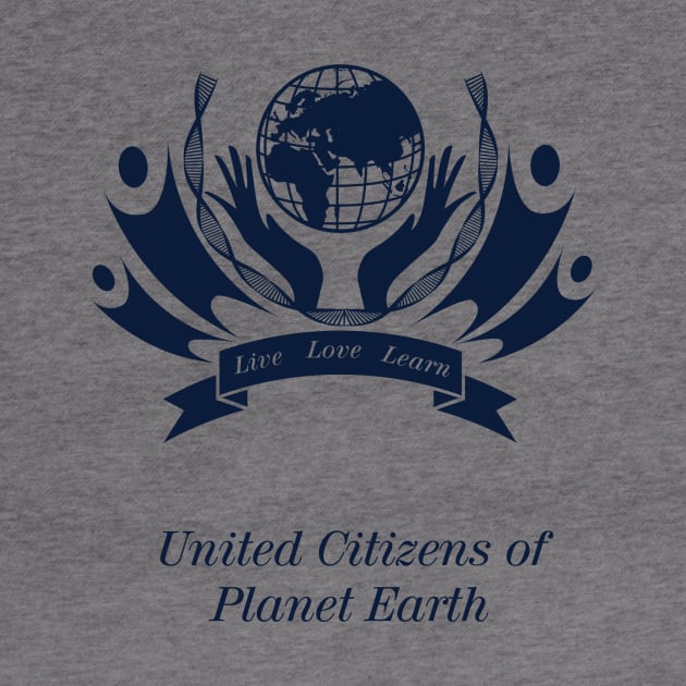 United Citizens of Planet Earth by hereticwear